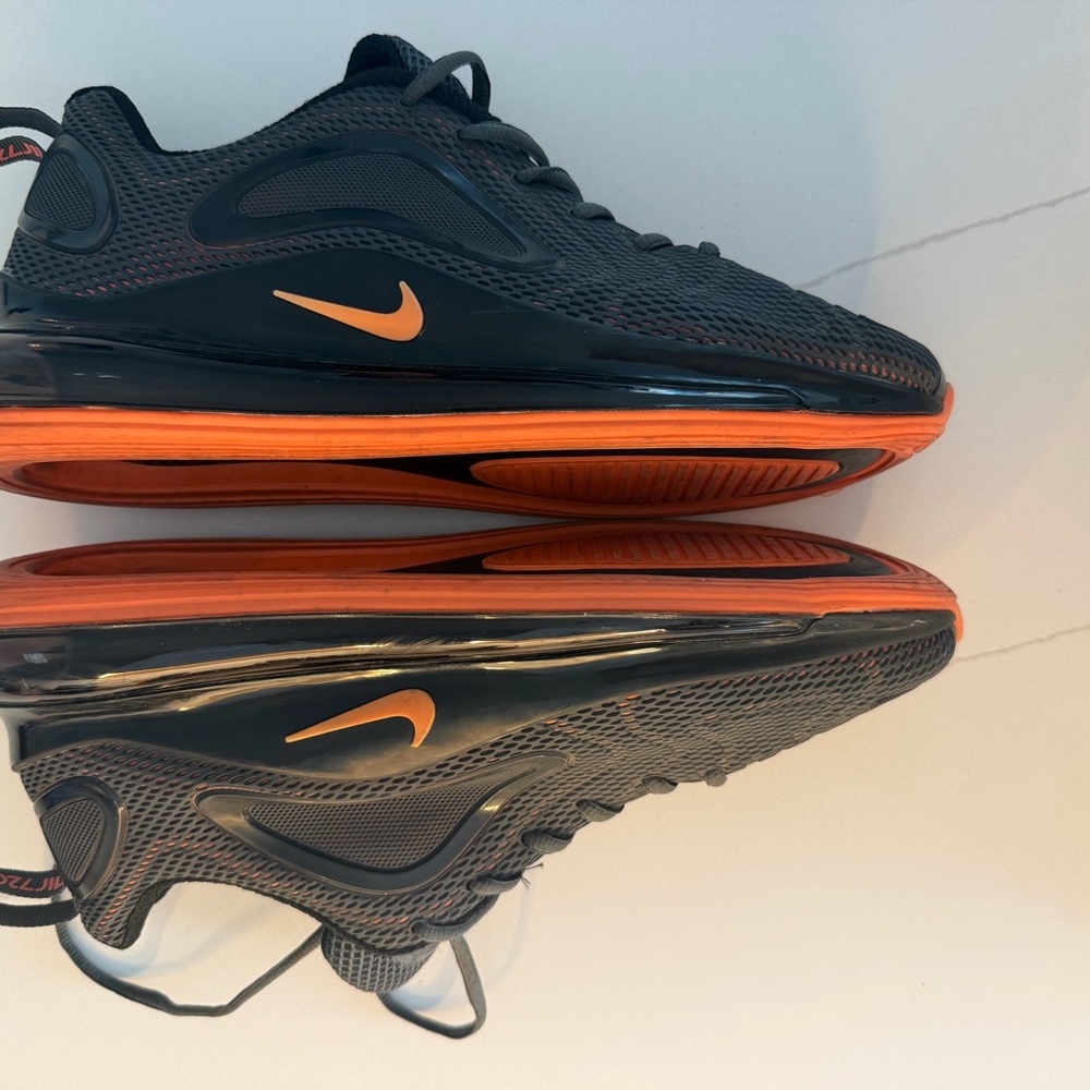 Nike AirMax 720 Orange and Black - Picture 6 of 8